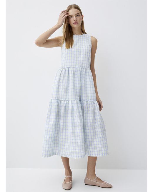 Things Between White Pastel Checks Loose