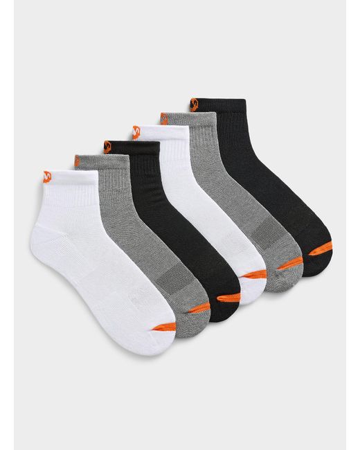 Merrell Multicolor Solid Padded Ankle Socks 6 for men