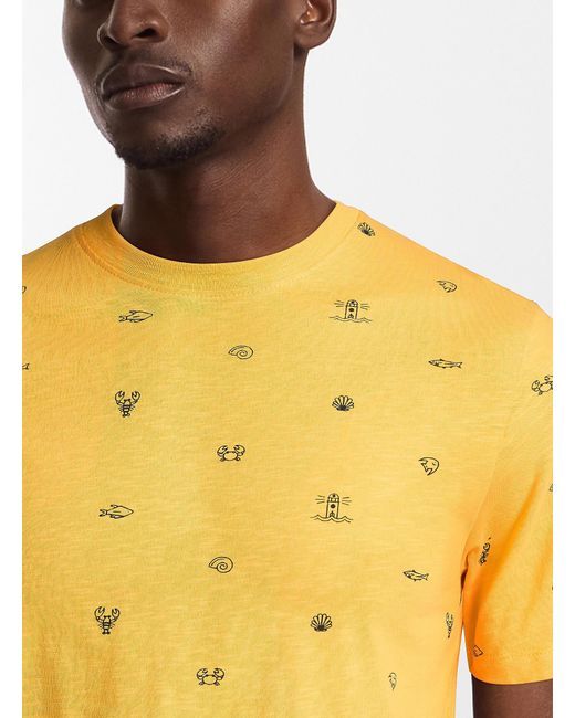 Le 31 Yellow Lovely Patterns T for men