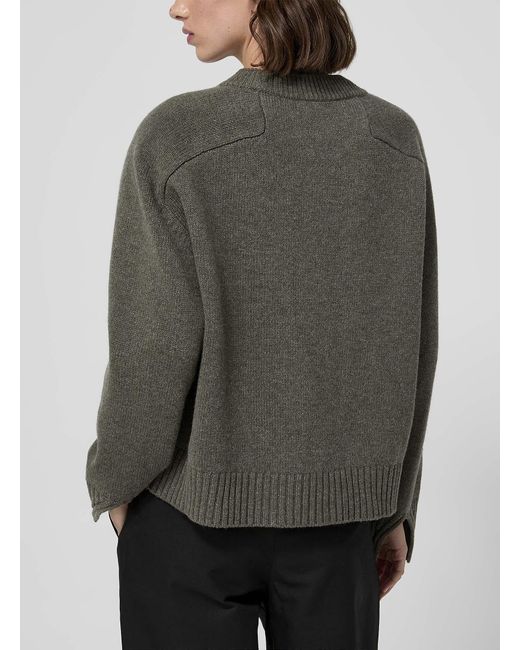 Soeur Gray Will Pure Merino Wool Sweater
