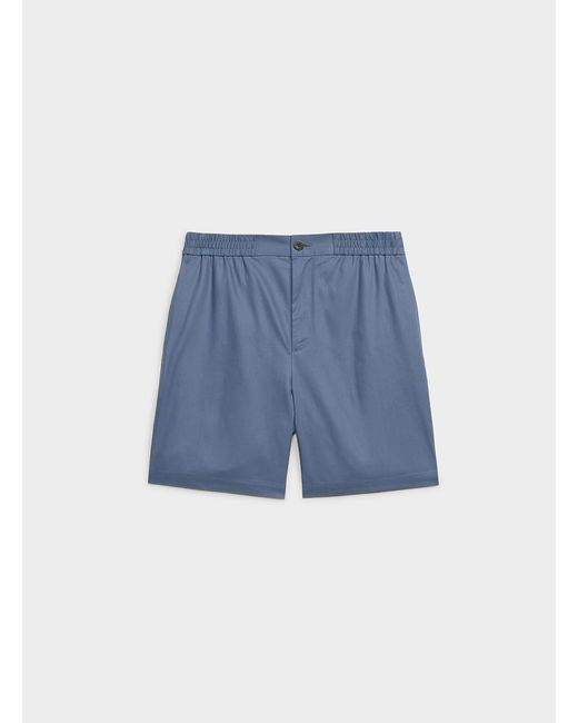 Le 31 Blue Lightweight Weave Short Inseam: 7.5" for men
