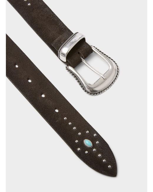 Alberto Luti Brown Turquoise for men