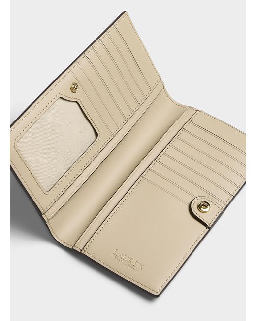 Ralph Lauren Natural Textured Leather Bi
