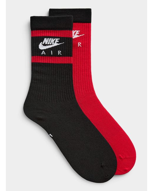 Nike Red Everyday Essential Crew Socks for men