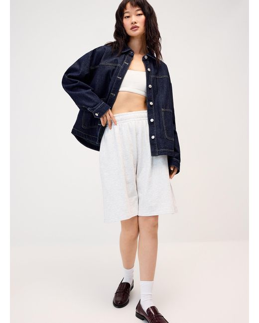 ONLY Blue Patch Pockets Jean Jacket
