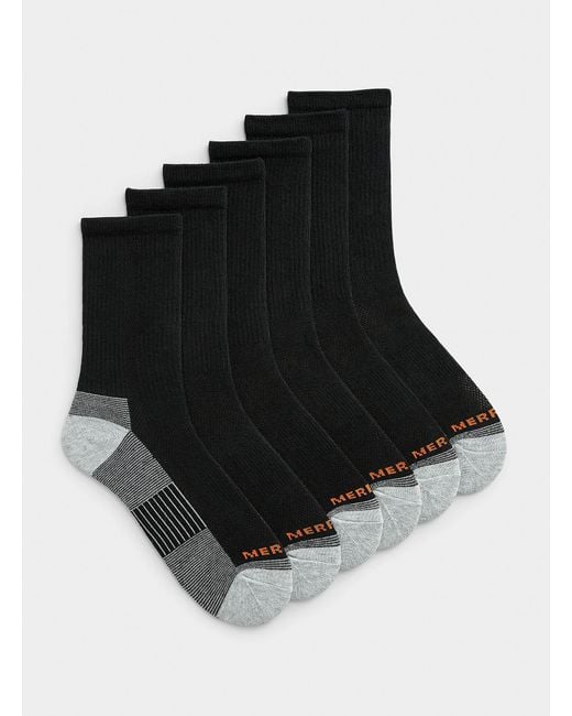 Merrell Black Neutral Reinforced Socks 6 for men