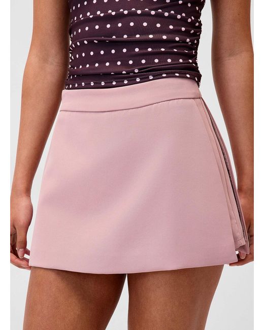 Twik Red Wrap Skort