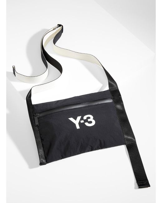 Y-3 Black Ch3 Shoulder Bag for men