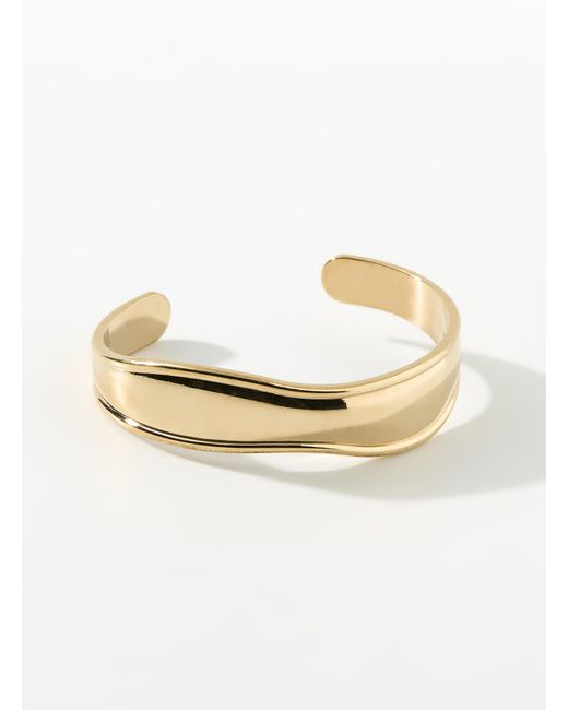 Simon's Natural Sinuous Open Bangle
