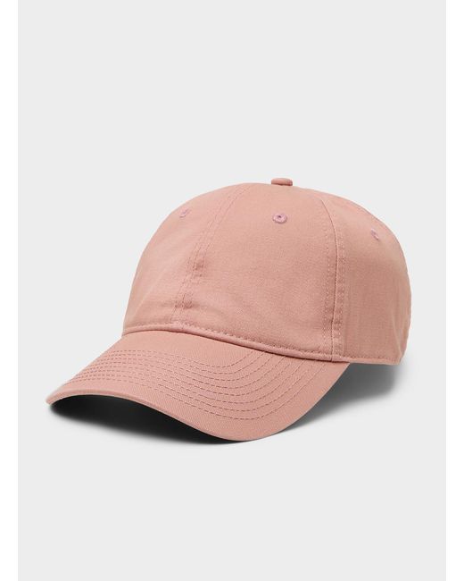 Simon's Pink Solid Baseball Cap