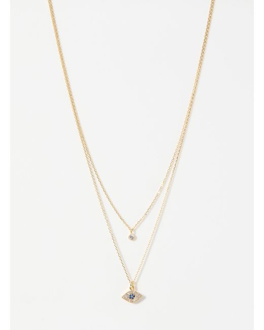 Simon's White Evil Eye Double