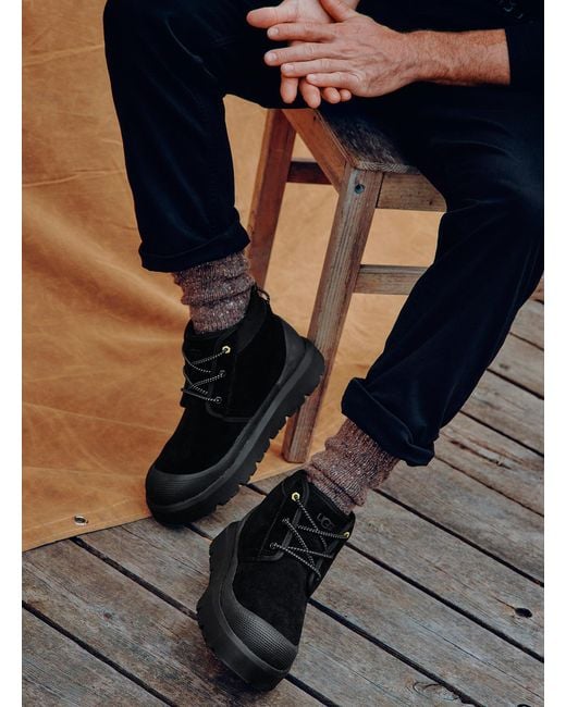 Ugg Black Neumel Weather Hybrid Chukka Boots Men for men