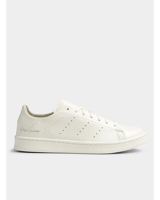 Y-3 Natural Stan Smith Leather Sneakers Men (men, White, 11) for men