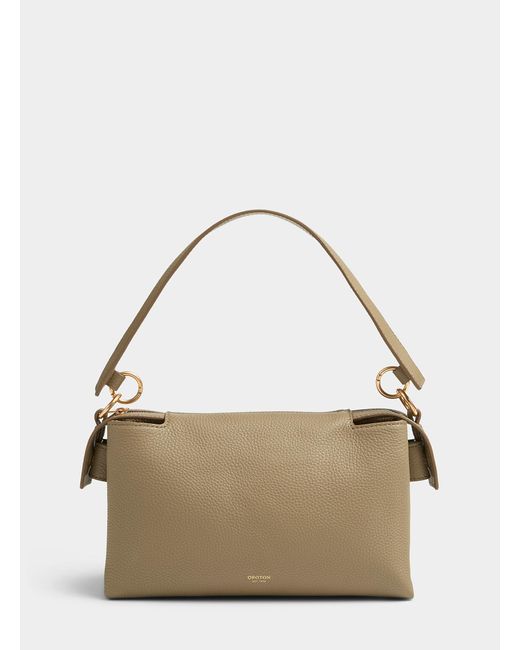 Oroton Leather Anise Baguette Bag | Lyst