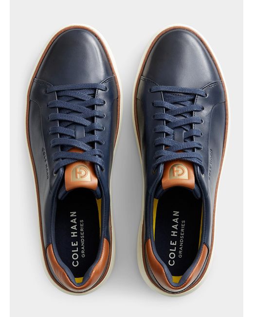 Cole Haan Blue Navy Grandpr Topspin Sneakers Men for men
