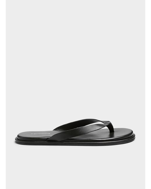 Simon's Black Minimalist Double for men