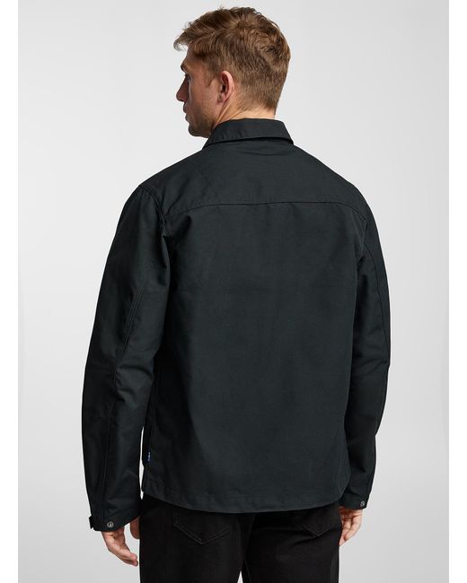 Fjallraven Black Vardag Workwear Jacket for men