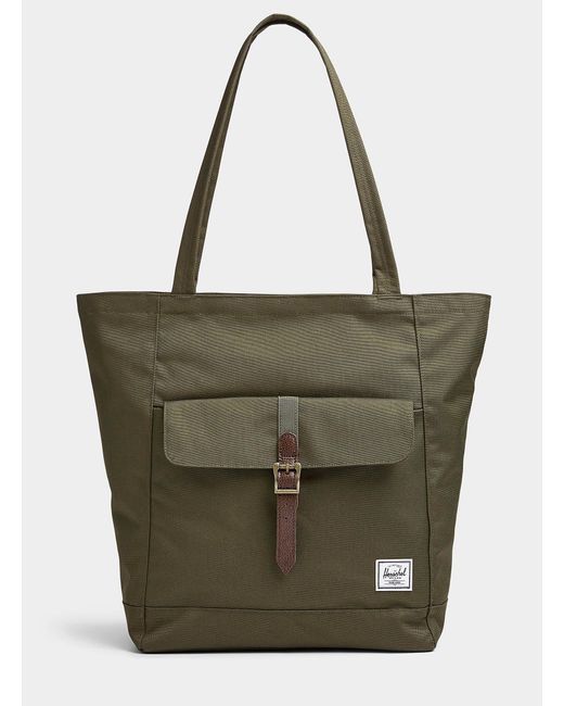Herschel Supply Co. Retreat Polyester Tote Bag in Green Lyst