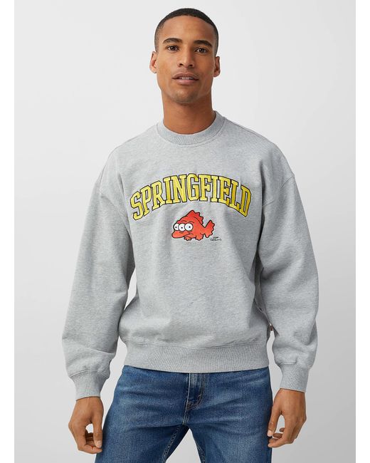 Levi's Gray Springfield Sweatshirt for men