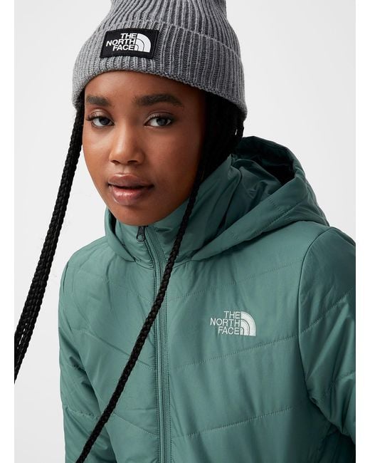 The North Face Tamburello Lightweight Puffer Long Fit in Green | Lyst