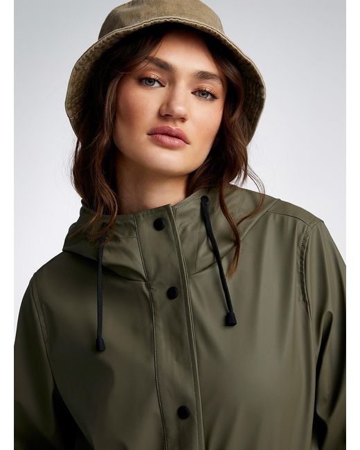 ONLY Green Ellen Raincoat