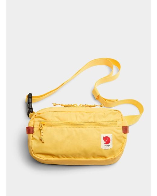 Fjallraven Yellow High Coast Belt Bag for men