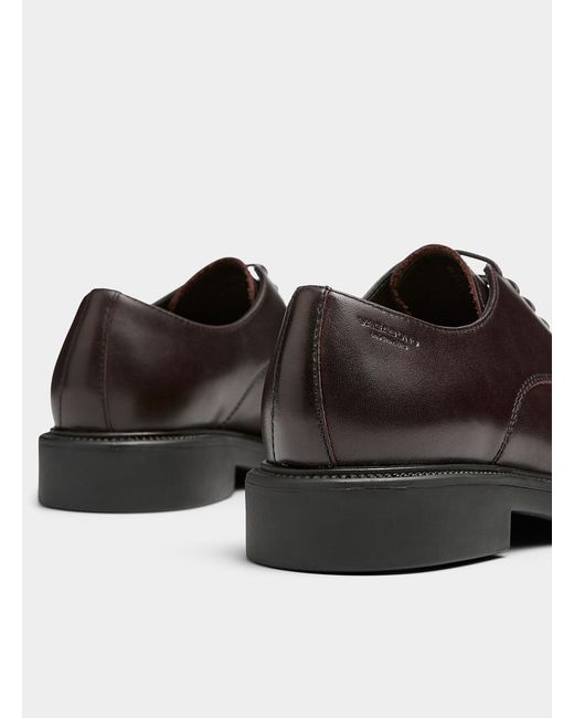 Vagabond Brown Alex M Leather Derby Shoes Men for men