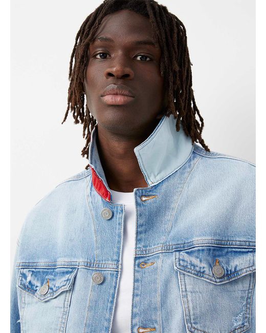 Tommy Hilfiger Bleached Denim Jacket in 