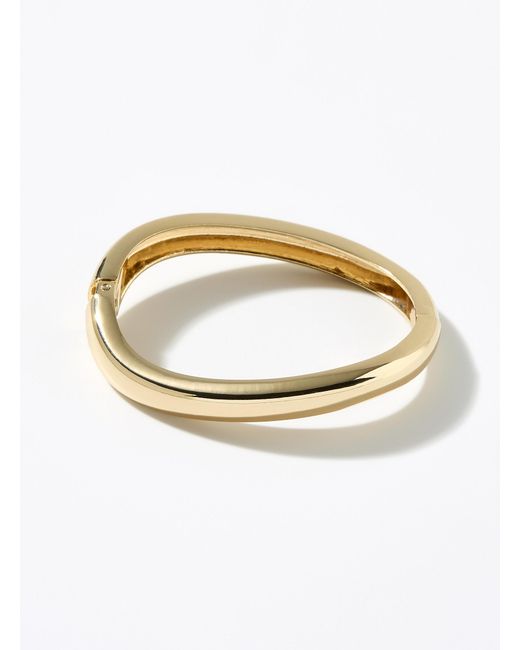 Simon's Metallic Sinuous Bangle