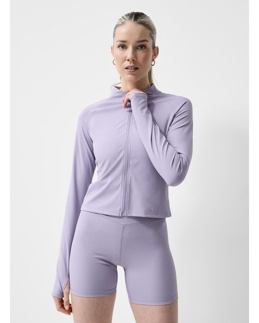 I.FIV5 Purple Ribbed