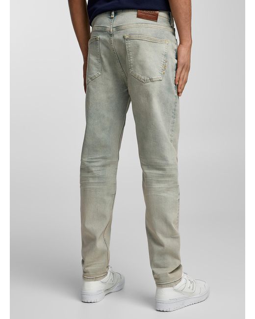 Scotch & Soda Blue The Drop Light Faded Jean Tapered Fit for men