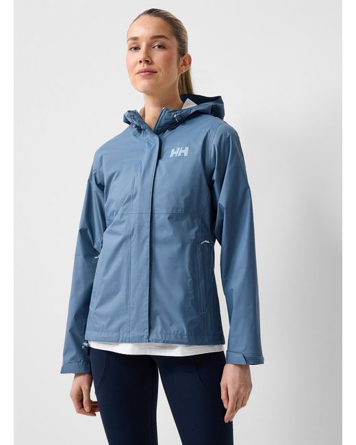Helly Hansen Blue Loke Packable Rain Jacket
