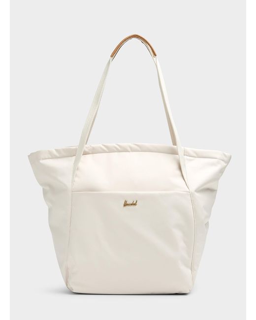 Herschel Supply Co. White Joana Ecosystem Tm Tote Bag With Suitcase Loop