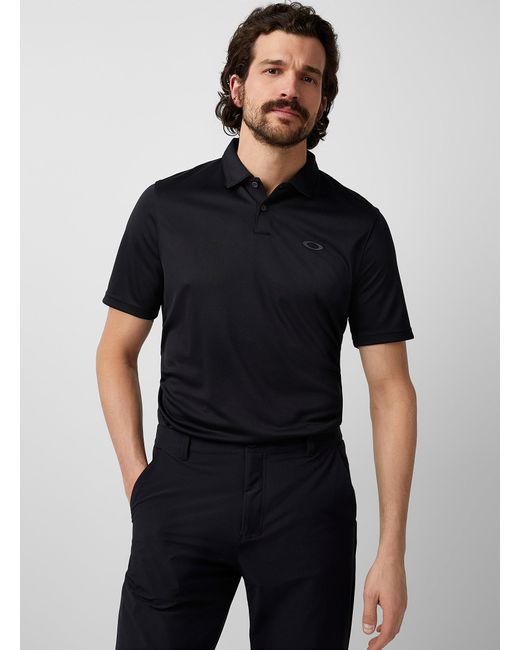 black oakley polo