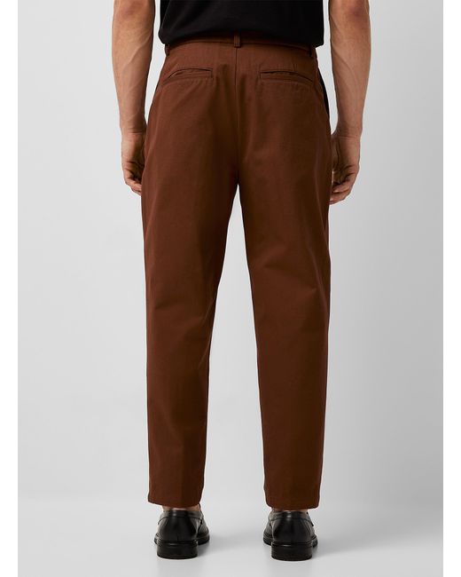 Le 31 Multicolor Pleated Twill Pant Reykjavik Fit for men