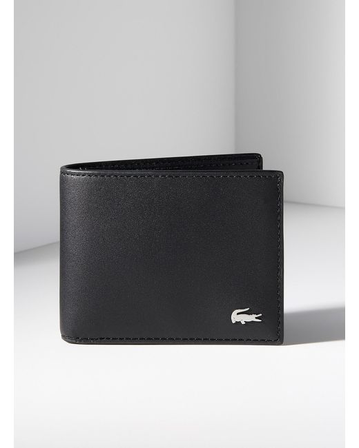 Lacoste Fg Wallet in Black for Men | Lyst