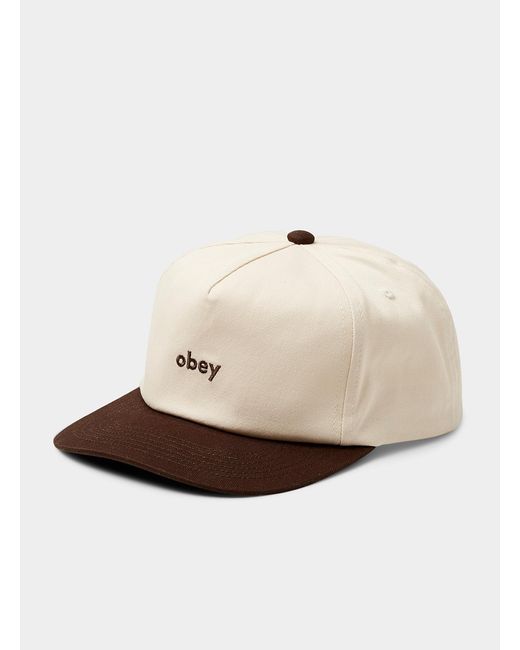 Obey Natural Embroidered for men