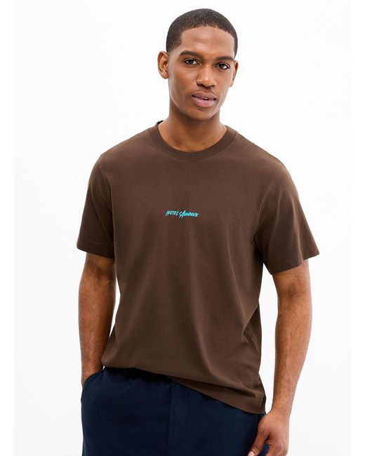 SELECTED Brown Breakfast T for men
