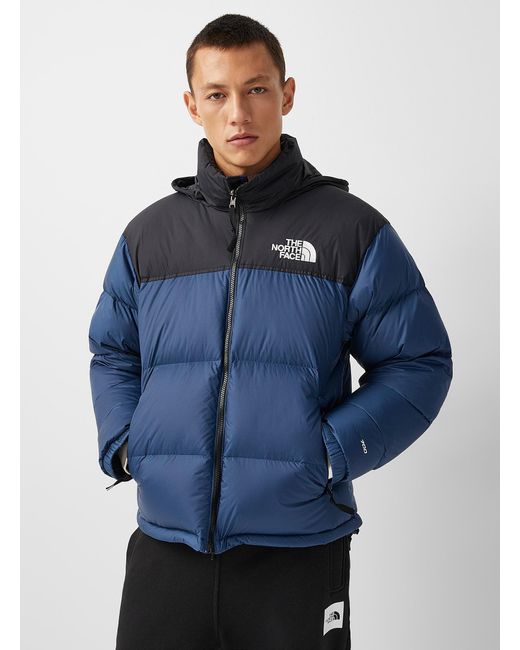 The North Face Goose Nuptse Retro Puffer Jacket in Blue for Men | Lyst