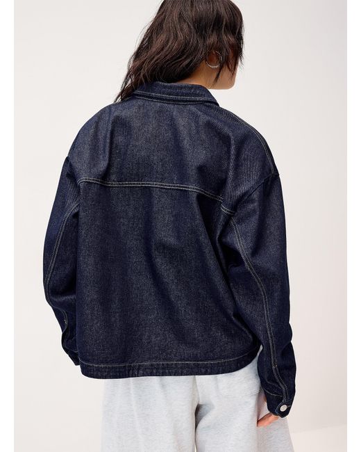 ONLY Blue Patch Pockets Jean Jacket
