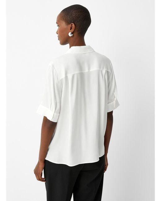Contemporaine White Short
