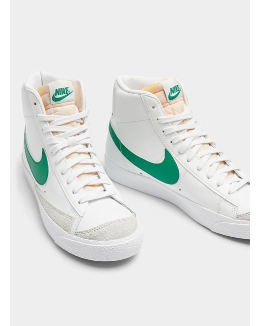 Nike Green Blazer Mid '77 Vintage Sneakers Men for men