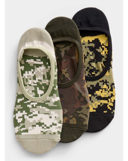 Vans Green Patterned Foot Liners 3