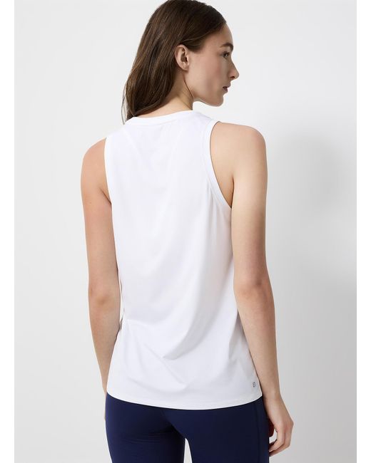 I.FIV5 White Ribbed Edging High