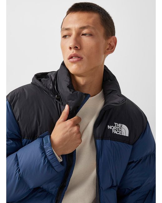 The North Face Goose Nuptse Retro Puffer Jacket in Blue for Men | Lyst