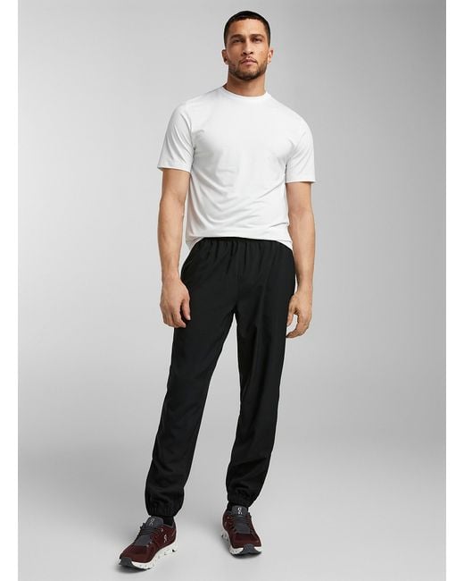 I.FIV5 Stretch Ripstop joggers in White for Men