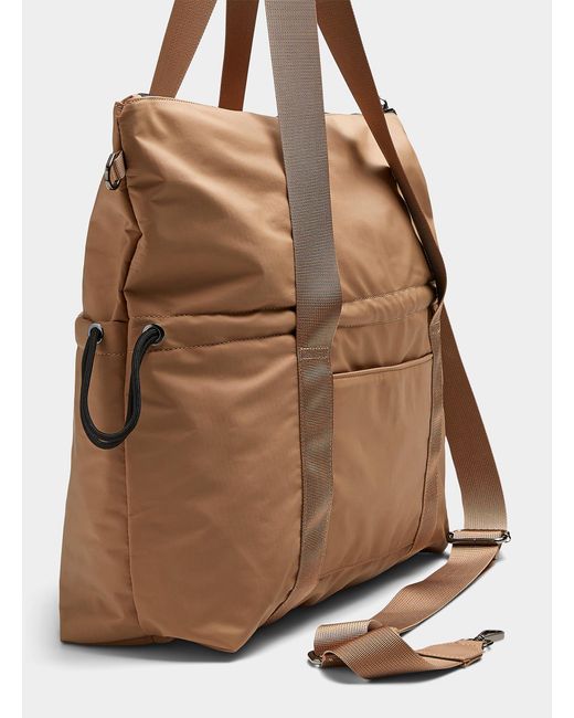 Hvisk Brown Daily Recycled Oversized Tote