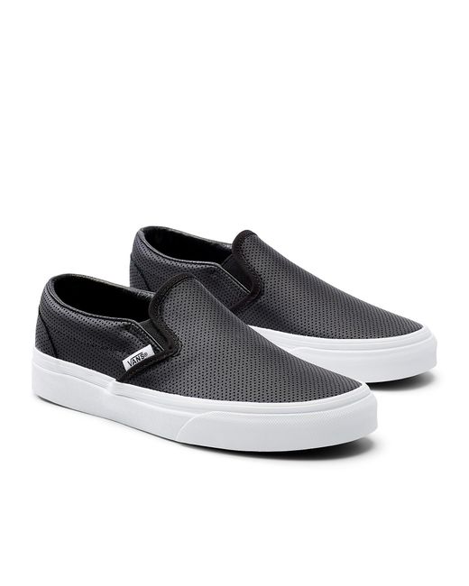 vans perforated leather