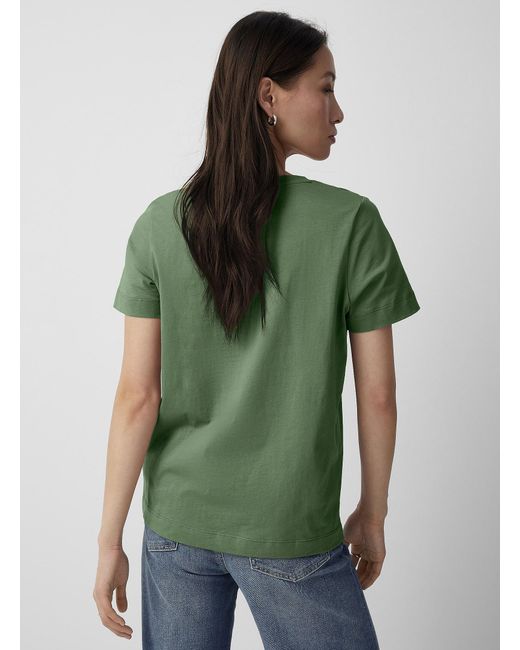 Contemporaine Green Organic Cotton V