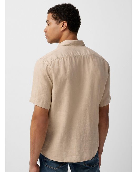 Marc O' Polo Natural Colourful Pure Linen Shirt for men
